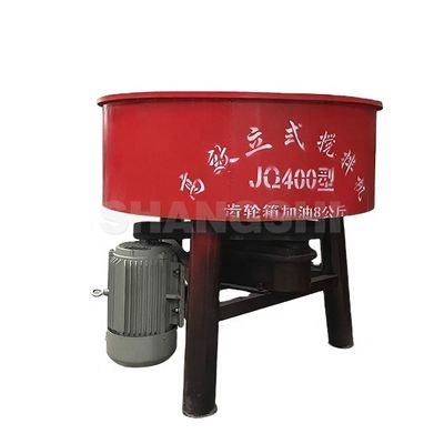 Simple Operation Small Home Use Pan Concrete Mixers / Diesel Concrete Mixer